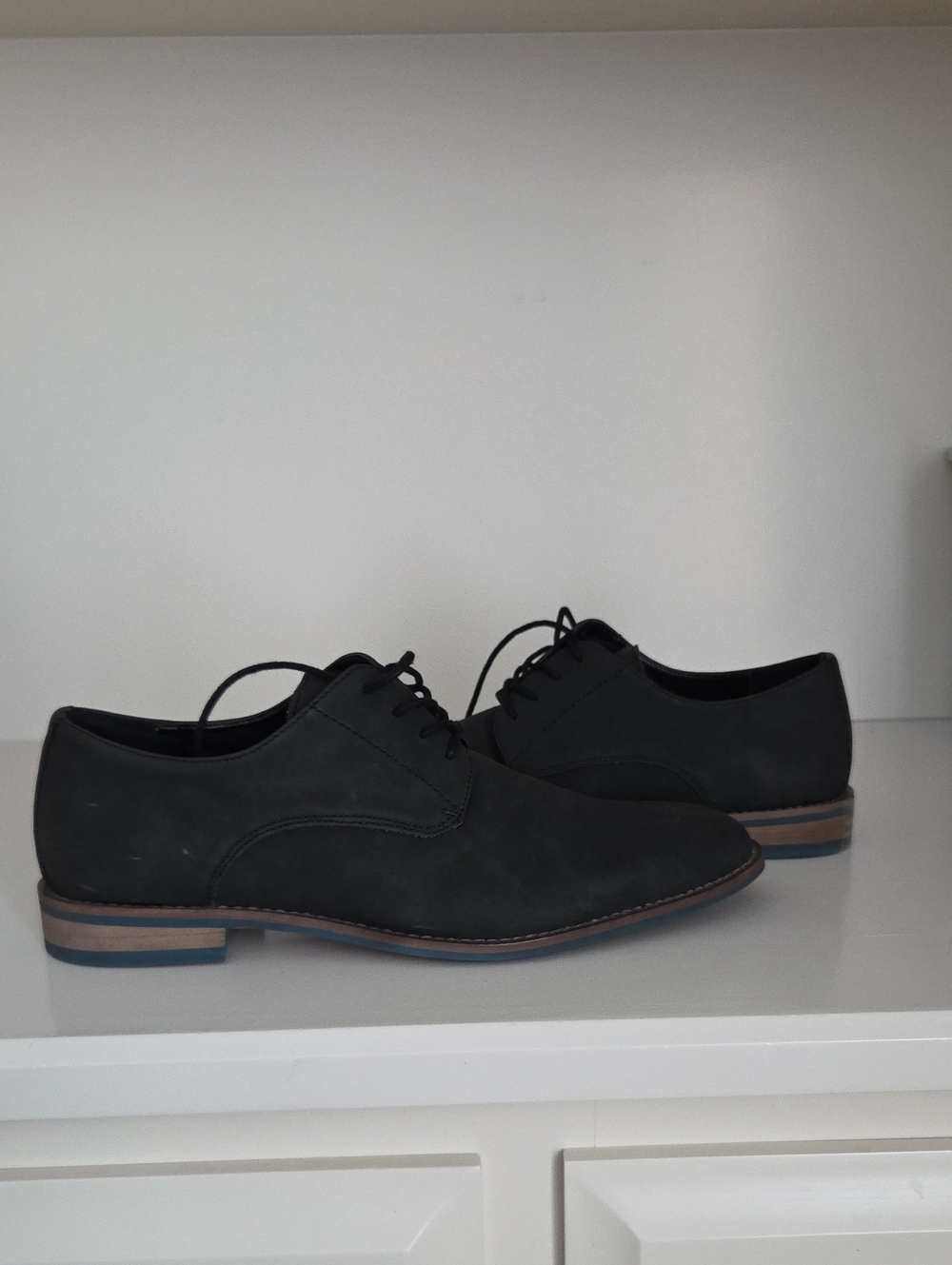 Steve Madden Meveryye Men's Black Suede Dress Oxfords Size 11